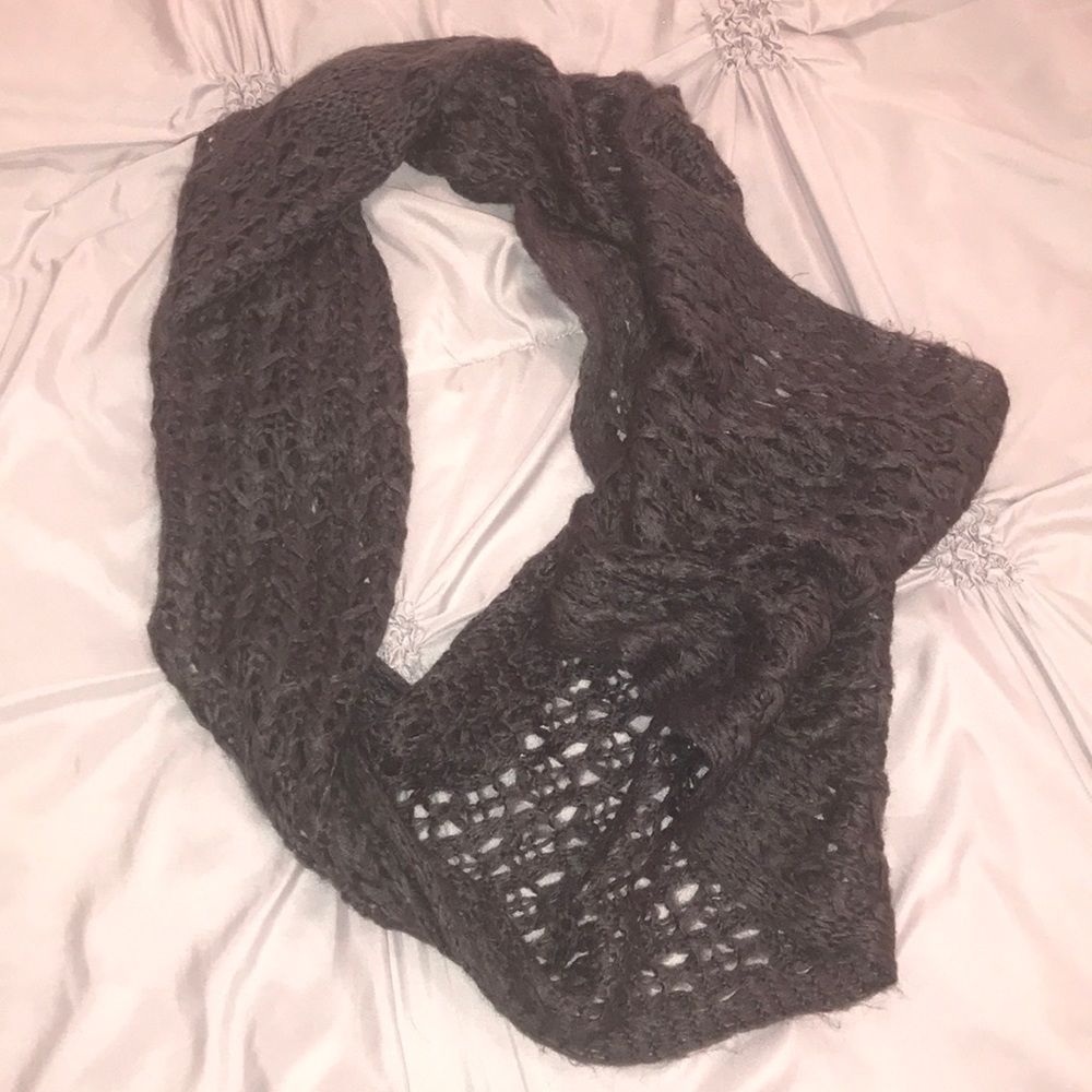 Gray Infinity Scarf